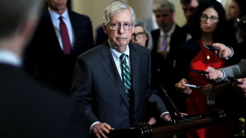 Mitch McConnell did not have a stroke or seizure when freezing before cameras, Capitol Hill doctor says