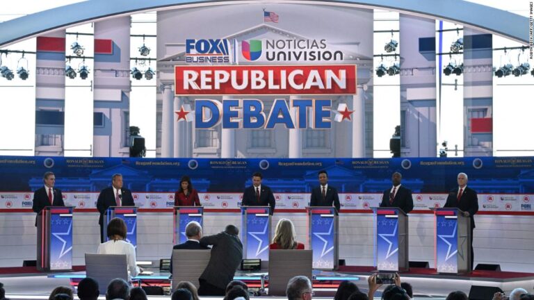 Republican presidential debate on Fox Business